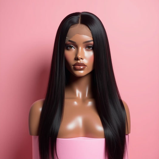 Kreamy Hair Co. Straight HD Lace Closure/Frontal Wig β Karina