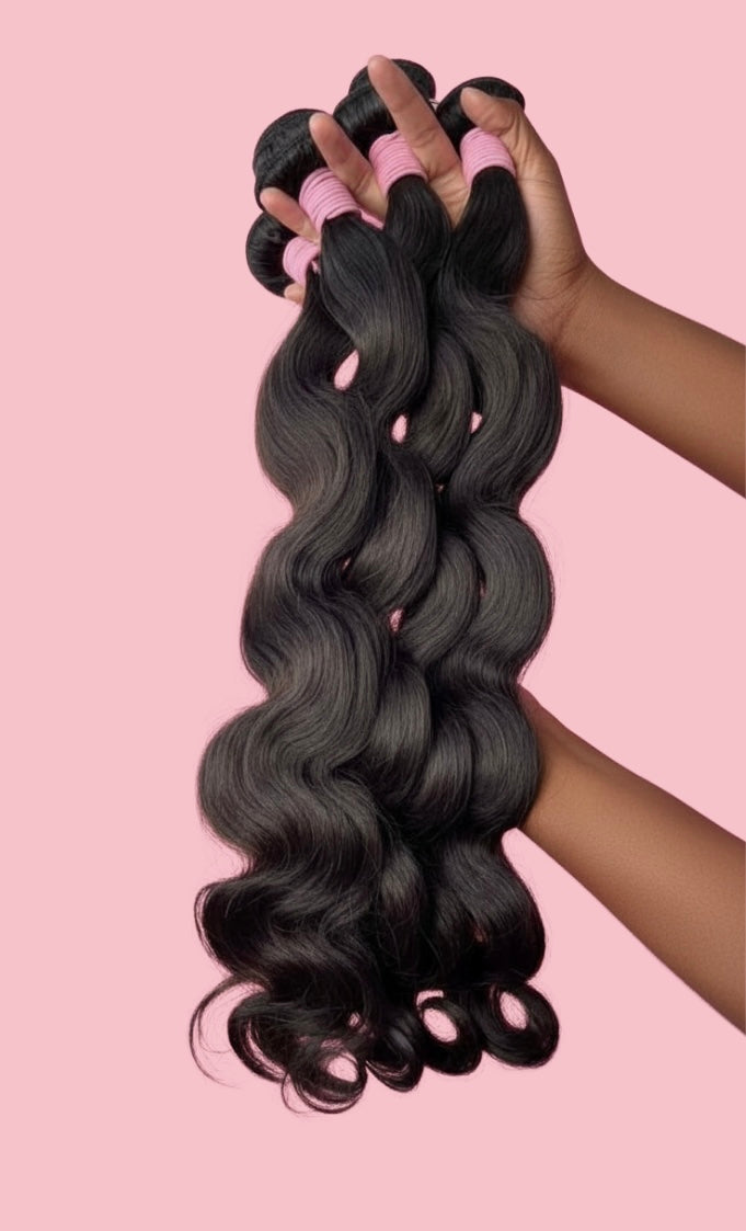 Kreamy Hair Co. 13A Body Wave Virgin Human Hair