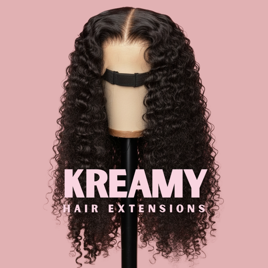 Kreamy Hair Co. Burmese Curly HD Lace Closure/Frontal Wig – Kelani