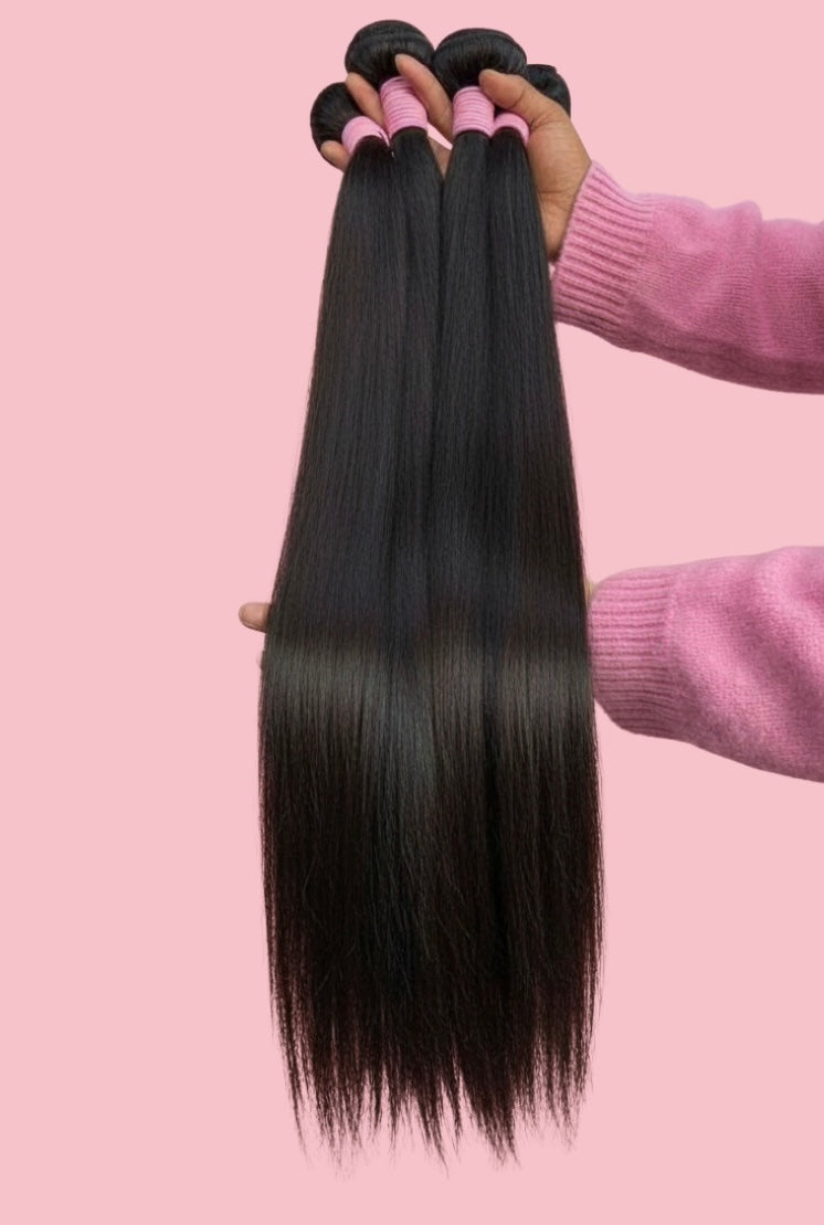 Kreamy Hair Co. 13A Straight Virgin Human Hair