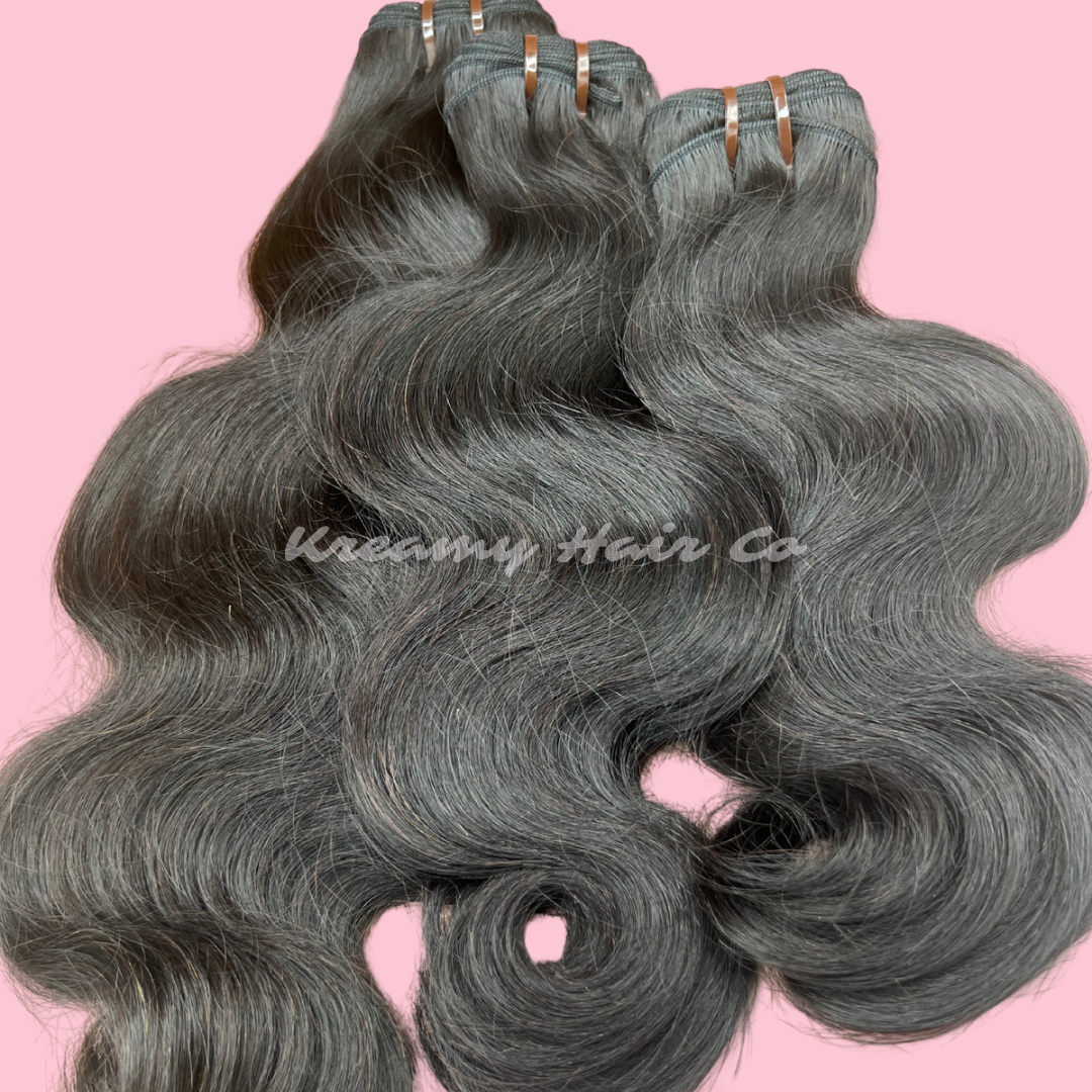 Kreamy Hair Co. Premium Mink Virgin Human Hair